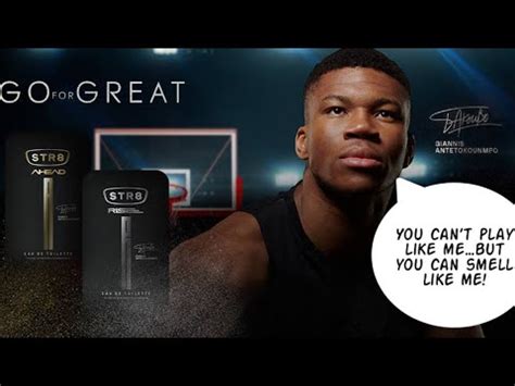 Str8 Ahead Fragrance Review endorsed by Giannis Antetokounmpo.